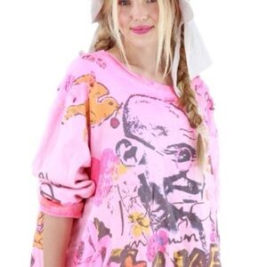 OOAK Magnolia Pearl Love Is The Answer Hermosa Sweatshirt